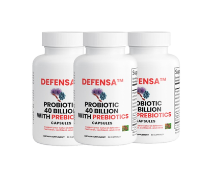 DEFENSA Infection Cleanser - Advanced Probiotic 40 Billion Defense